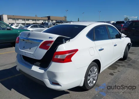 2017 Nissan Sentra Sv z USA, uszkodzony, nr VIN 3N1AB7AP2HY261220